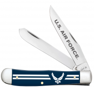 Case xx Knives Trapper U.S. Air Force Blue Synthetic 32413 Pocket Knife