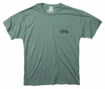 CASE XX Knives Cypress Green Cotton Case Shield Designs 41200 Small T-Shirt