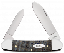 Case XX Large Stockman Blue Curly Oak Wood 47493 Stainless Pocket
