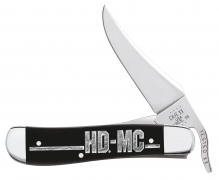 Case xx Knives Harley-Davidson Black Russlock 52242 Stainless Pocket Knife
