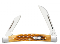 Case xx Knives Small Congress Jigged Antique Bone 52851 Stainless Pocket Knife