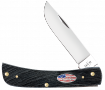 Case xx Knives Sodbuster Jr Stars & Stripes Gray Bone 53062 Stainless Knife