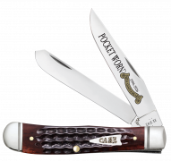 Case xx Knives Mini Trapper Pocket Worn 30th Mahogany Bone 55231 Stainless Knife