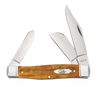 Case xx Knives Large Stockman Smooth Antique Bone 58204 Stainless Pocket Knife