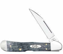 Case xx Knives Copperlock Pocket Worn Gray Bone 58424 Carbon Steel Pocket Knife