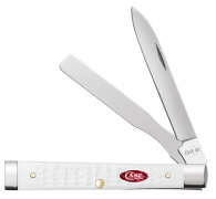 Case xx Knives Baby Doc SparXX Jig White Synthetic 60178 Stainless Pocket Knife