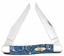 Case xx Knives Muskrat Blue Sycamore Wood 63737 Stainless Pocket Knife