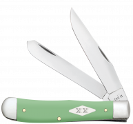 Case xx Knives Trapper Mint Green Synthetic 63830 Stainless Pocket Knife