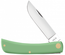 Case xx Knives Sod Buster Jr Mint Green Synthetic 63834 Stainless Pocket Knife