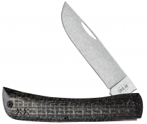 Case xx Knives Sodbuster Jr Black Canvas Day Glow G10 S35VN Steel Pocket Knife