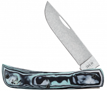 Case xx Knives Sod Buster Jr Seafoam Green Burl G-10 66384 S35VN Steel Knife