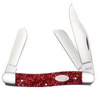 Case xx Knives Red Ruby Stardust Kirinite Stockman Stainless 67001 Pocket Knife