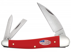 Case xx Knives Seahorse Whittler American Workman Red 73938 Carbon Steel Knife