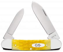 Case xx Knives Canoe Platts Jig Yellow Bone 75312 Stainless Pocket Knife