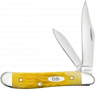 Case xx Knives Peanut Platts Jig Yellow Bone 75314 Stainless Pocket Knife