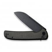 Civivi Knives Chevalier Button Lock C20022-2 14C28N Steel Dark Green Micarta