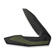 Civivi Knives Hypersonic C22011-1 FrameLock Black OD Green 14C28N Pocket Knife