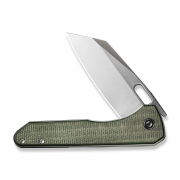 Civivi Nugz Liner Lock C23060-2 Green Micarta 14C28N Stainless Steel Knife