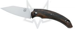 Fox Knives Dragotac Piemontes FX-518 ZW N690Co Stainless Ziricote Wood