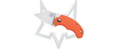 Fox Knives BB Drago Piemontes FX-519 O N690Co Stainless Orange FRN