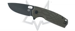 Fox Knives Core Liner Lock FX-604 OD Black N690Co Stainless Green Pocket Knife