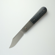 Jack Wolf Knives Primo Jack Barlow Black Linen Micarta S90V Stainless Knife