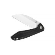 QSP Knives Pelican Liner Lock 118-D1 Knife CPM S35VN Stainless & Black Micarta
