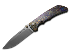 Spartan Blades Harsey Folder Storm Watch Titanium MagnaCut Pocket Knife
