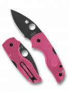 Spyderco Knives Lil' Native C230PPNBK Pink FRN CTS BD1N Stainless Steel Knife