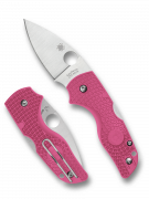 Spyderco Knives Lil' Native C230PPN Pink FRN CTS BD1N Stainless Steel Knife