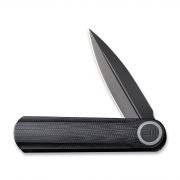 WE Knife Eidolon 19074B-B Liner Lock Black 20CV Steel Black G10 Pocket Knives