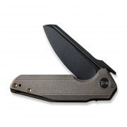 WE Knife Starhawk 21017-2 Frame Lock Black 20CV Stainless Bronze Titanium Knives
