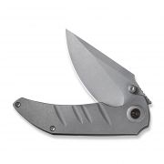 WE Knives Riff-Raff 22020B-3 Gray Titanium CPM-20CV Stainless Pocket Knife
