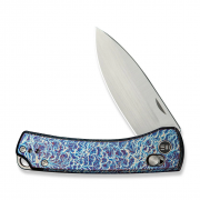 WE Knife Nightblade 22046-4 Blue Flamed Titanium CPM 20CV Steel Knife