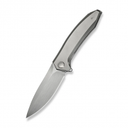 WE Knife Acuminal Frame Lock 23070-2 BeadBlasted Titanium Vanax Stainless Knife