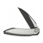 WE Knife Fluxor Liner Lock 23071-4 Satin & Black Titanium M390 Stainless Knives