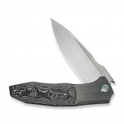 WE Knife Archeozoic 23091-2 Aluminum Carbon Fiber Titanium M390 Stainless Knife