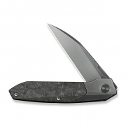 WE Knife Brr15 Bolster Lock 24007-3 Shredded Carbon Fiber M390 Stainless Knife
