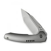 WE Knife Micro Trogon Frame Lock 24043-2 Satin Titanium M390 Stainless Knife