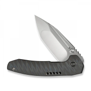 WE Knife Micro Trogon Frame Lock 24043-3 Tiger Stripe Titanium M390 Steel Knife