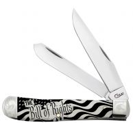 Case XX Knives Trapper Bill of Rights Natural Bone AWTC54BR Pocket Knife