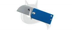 Black Fox Knives B.Key Liner Lock BF-750BL Blue Aluminum Stainless Pocket Knife