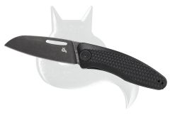 Black Fox Knives Feresa Liner Lock BF-762BB Black Aluminum D2 Pocket Knife