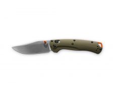 Benchmade Knives Taggedout 15536 OD Green G10 S45VN Stainless Pocket Knife
