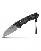 Benchmade Knives Immunity 290-241 Axis Lock Carbon Fiber Damasteel Pocket Knife