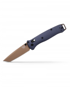 Benchmade Knives Bailout 537FE-02 Dark Earth M4 Crater Blue Aluminum
