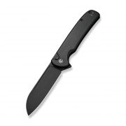 Civivi Knives Chevalier 2 Button Lock 20022B-1 Black Aluminum Pocket Knife