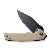 Civivi Knives Tranquil C23027-3 Liner Lock Tan G10 14C28N Stainless Pocket Knife