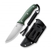 CIVIVI Knives Stormridge C23041-3 Fixed Blade Green Micarta Nitro-V Steel Knife