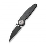 Civivi Knives Starflare C23052-1 Button Lock Black Aluminum Nitro-V Pocket Knife
